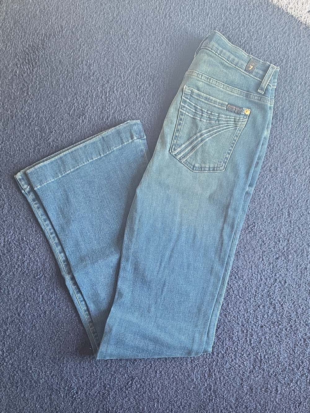 7 For All Mankind Jean Trousers Size 27 - 32inch Inseam